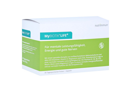 MYBIOTIK LIFE+ Kombipackung 30x1,5 g Plv.+60 Kaps. (PZN 16537481)
