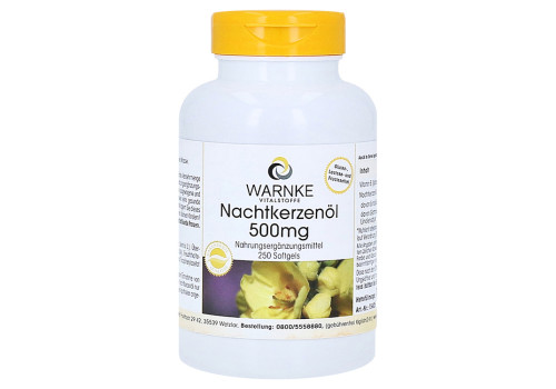 Nachtkerzen√ґl 500 mg Kapseln (PZN 2861568)