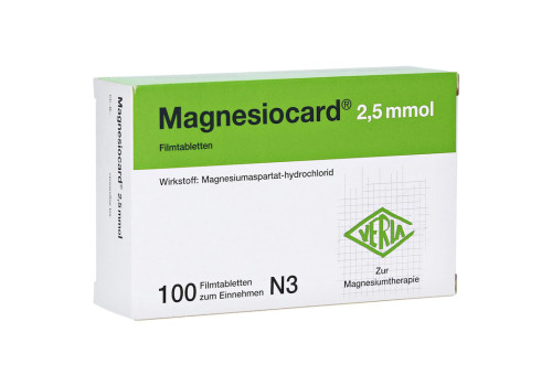 Magnesiocard 2,5mmol (PZN 1667829)