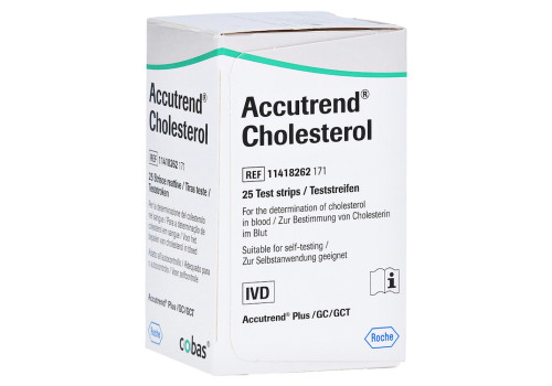 ACCUTREND Cholesterol Teststreifen (PZN 4653182)