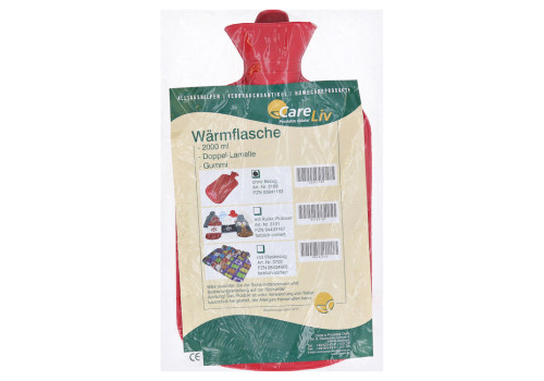 W√§rmflasche Gummi 2 l Doppellamelle (PZN 3841183)