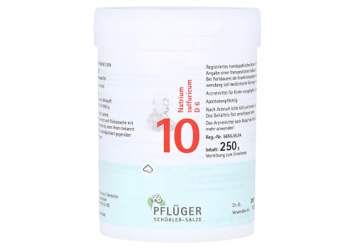 BIOCHEMIE Pfl√Љger 10 Natrium sulfuricum D 6 Pulver (PZN 16522539)