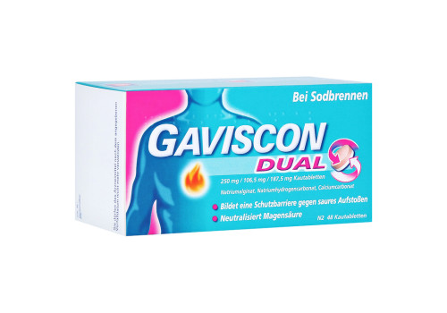 Gaviscon Dual Kautabletten (PZN 11528394)