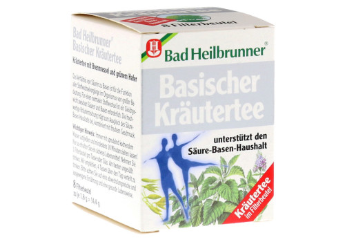 BAD HEILBRUNNER Basischer Kr√§utertee Filterbeutel (PZN 4352397)