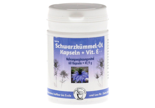 SCHWARZK√ЬMMEL√ЦL Kapseln+Vitamin E (PZN 746550)