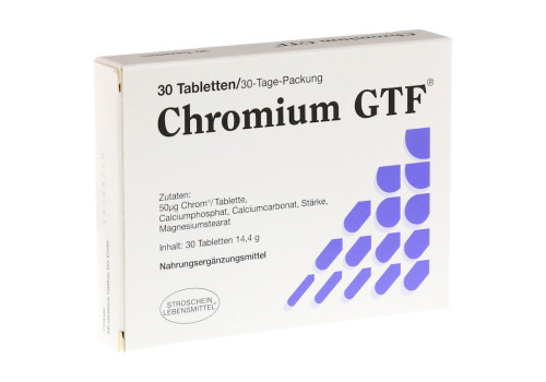 CHROMIUM GTF Tabletten (PZN 3346526)