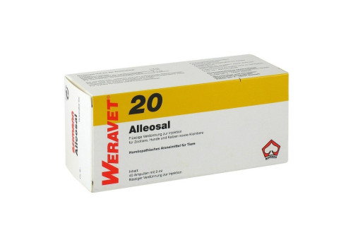 ALLEOSAL 20 Amp.f.Hunde/Katzen/Klein-u.Zootiere (PZN 1838573)