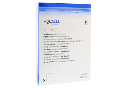AQUACEL Foam nicht adhäsiv 15x20 cm Verband (PZN 8999859)