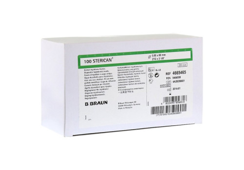 STERICAN Kanülen 21 Gx3 1/8 0,8x80 mm (PZN 5466559)