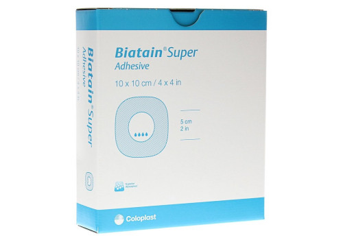 BIATAIN Super selbst-haftend Superabs.10x10 cm (PZN 1402947)