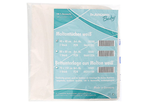 MOLTON-TÜCHER 40x40 cm (PZN 6641332)