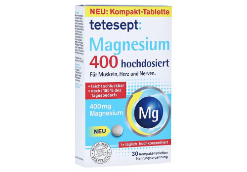 TETESEPT Magnesium 400 hochdosiert Tabletten (PZN 15629057)