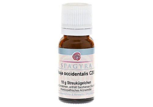 THUJA OCCIDENTALIS C 200 Globuli (PZN 11556002)