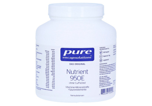 PURE ENCAPSULATIONS Nutrient 950E o.Cu/Fe/Jod (PZN 6552404)