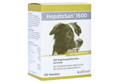 HEPATOSAN 1600 Ergänzungsfutterm.Tab.f.Hund/Katze (PZN 13501063)