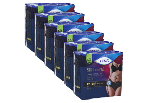 TENA SILHOUETTE normal M noir (PZN 15236398)