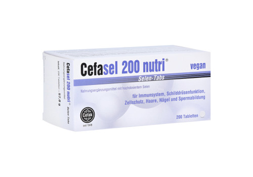 Cefasel 200 Nutri Selen-Tabs (PZN 854038)