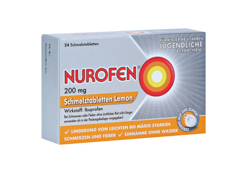 Nurofen 200 mg Schmelztabletten Lemon (PZN 11550548)