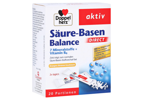 DOPPELHERZ Säure-Basen Balance DIRECT Pellets (PZN 6195714)