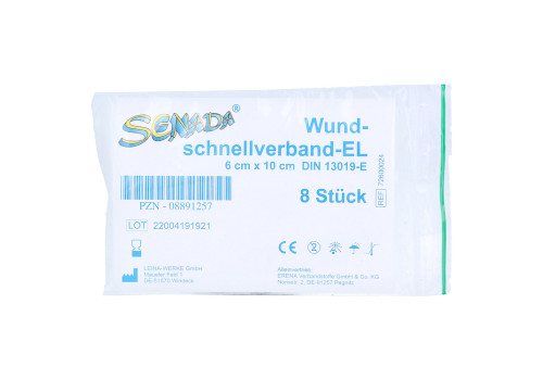 Senada Wundschnellverband 6x10 cm (PZN 8891257)