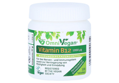OMNIVEGAN B12 1000 µg Tabl.m.Beerengeschmack (PZN 16011448)