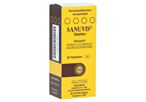 SANUVIS Tabletten (PZN 572050)