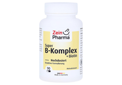 SUPER B-KOMPLEX+Biotin ZeinPharma Kapseln (PZN 14327868)