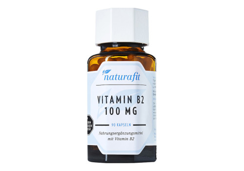 NATURAFIT Vitamin B2 100 mg Kapseln (PZN 11639946)