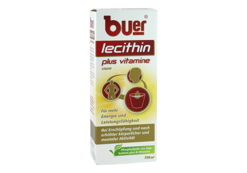 BUER LECITHIN Plus Vitamine flüssig (PZN 612795)