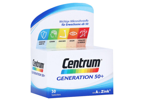 CENTRUM Generation 50+ Tabletten (PZN 14170510)