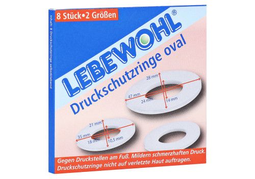 LEBEWOHL Druckschutzringe oval (PZN 620398)