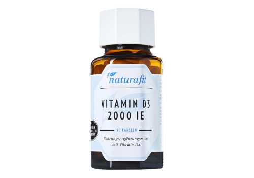 NATURAFIT Vitamin D3 2.000 I.E. Kapseln (PZN 10993999)