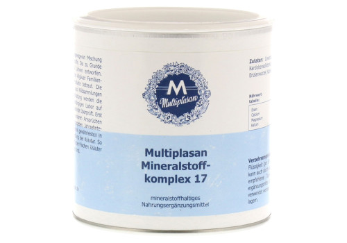 MULTIPLASAN Mineralstoffkompex 17 Pulver (PZN 552225)