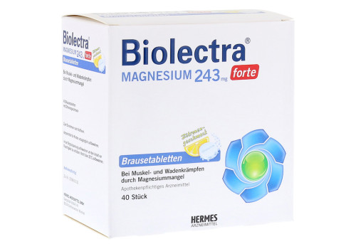 Biolectra Magnesium 243mg forte Zitrone (PZN 6716366)