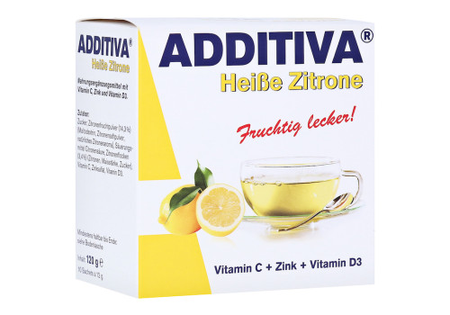 ADDITIVA heiße Zitrone Pulver (PZN 10627616)
