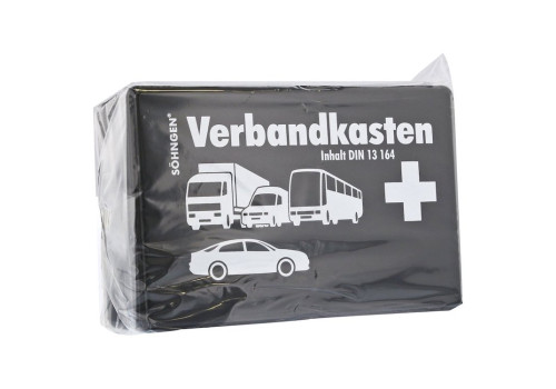 KFZ-VERBANDKASTEN KU m.Füll.Stand.DIN13164 schwarz (PZN 11047884)