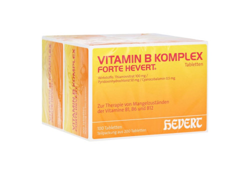 Vitamin B Komplex forte Hevert Tabletten – PZN 5003960 (PZN 5003960)