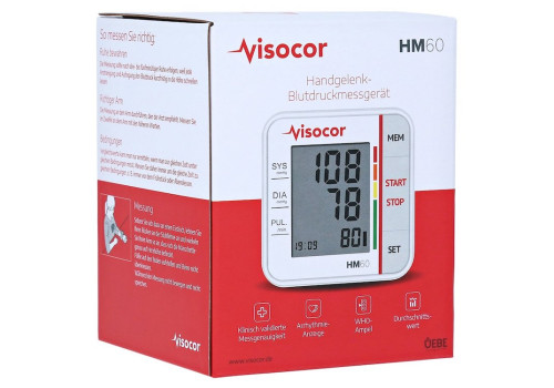 VISOCOR Handgelenk Blutdruckmessgerät HM60 – PZN 16259929 (PZN 16259929)