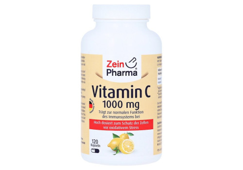 VITAMIN C 1000 mg ZeinPharma Kapseln (PZN 16618854)