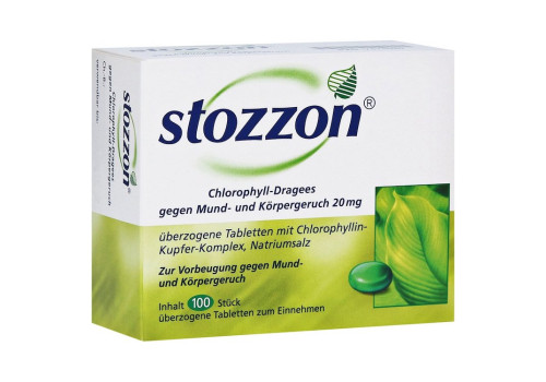 Stozzon Chlorophyll-Dragees gegen Mund- und Körpergeruch – PZN 7474020 (PZN 7474020)