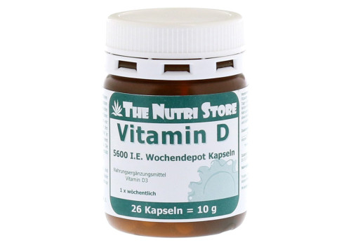 VITAMIN D 5600 I.E. Wochendepot Kapseln (PZN 11077359)