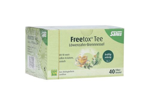 FREETOX Tee Löwenzahn-Brennnessel Bio Salus Fbtl. (PZN 13350701)