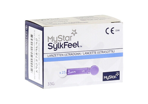 MYSTAR SylkFeel Lanzetten 33 G (PZN 989330)