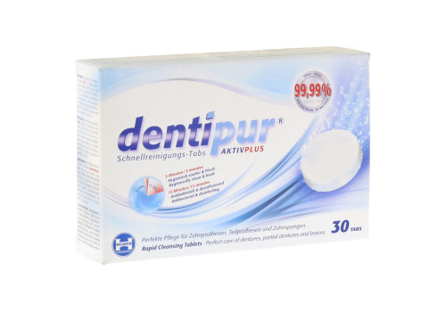 DENTIPUR Schnellreinigungs-Tabletten (PZN 10031958)