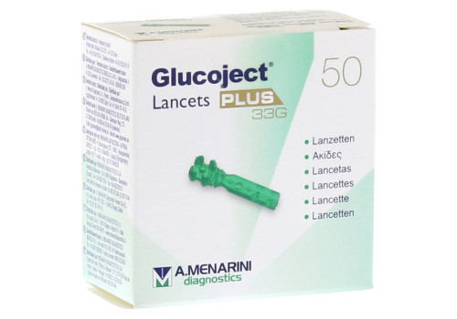 GLUCOJECT Lancets PLUS 33 G (PZN 3992373)