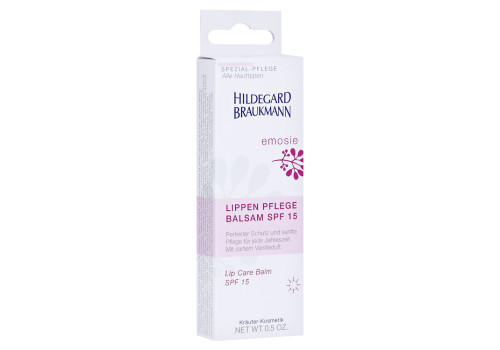 Hildegard Braukmann EMOSIE Lippen Pflege Balsam SPF 15 (PZN 80000576)
