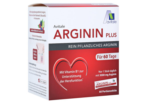 ARGININ PLUS Vitamin B1+B6+B12+Folsäure Sticks (PZN 16505713)