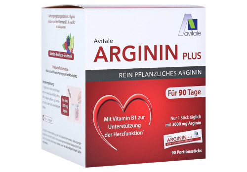 ARGININ PLUS Vitamin B1+B6+B12+Folsäure Sticks (PZN 16505736)