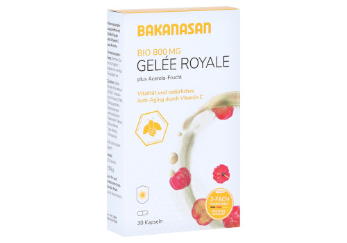 BAKANASAN Bio Gelee Royale Kapseln (PZN 13877868)