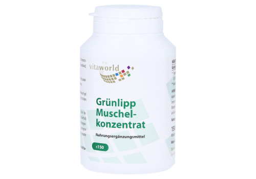 GRÜNLIPPMUSCHEL KONZENTRAT 500 mg Kapseln (PZN 1468478)